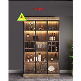Mua Tủ rượu gỗ MDF cánh kính TRK303 - Nội thất lắp ráp Viễn Đông ADV