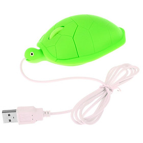 Hình ảnh Cute Tortoise Mouse   USB 3D   Turtle Mice For PC Laptop Green