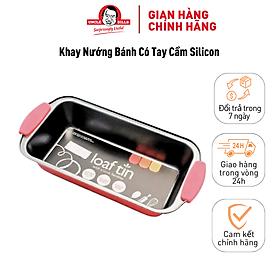 Mua Khuôn nướng bánh mì chống dính có tay cầm silicon Uncle Bills KC0292