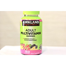 Kẹo dẻo bổ sung Vitamin Adult Multivitamin gummies 160 viên Kirkland nhập Mỹ