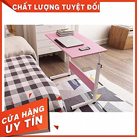 Mua Bàn làm việc chữ L có bánh xe 80x40cm - Bàn học có bánh xe.