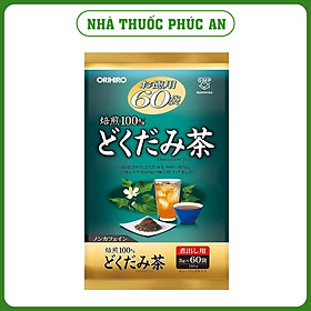 Trà diếp cá Orihiro hỗ trợ thanh nhiệt, giải độc, tăng sức đề kháng, đẹp da túi 60 gói
