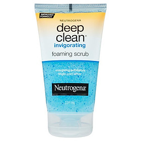 Neutrogena Deep Clean Invigorating Foaming Scrub 125mL