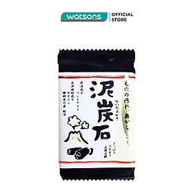 Xà Phòng Rửa Mặt Pelican Deitanseki Facial Soap Chiết Xuất Từ Than & Bùn 100g