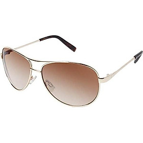 Jessica Simpson J106 Metal Aviator Sunglasses with 100% UV Protection, 60 mm