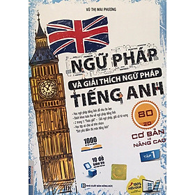 [Download Sách] Ngữ Pháp Và Giải Thích Ngữ Pháp Tiếng Anh Cơ Bản Và Nâng Cao (Tập 1) (Tái Bản)