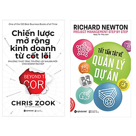 [Download Sách] Combo Sách Kĩ Năng Kinh Doanh: Chiến Lược Mở Rộng Kinh Doanh Từ Cốt Lõi + Tất Tần Tật Về Quản Lý Dự Án