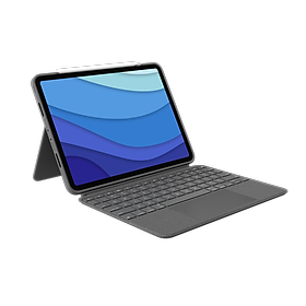 Mua Bao da kèm bàn phím Logitech Combo Touch iPad Pro 11 inch gen 1  2  3 (2021) - Backlit keys có thể tháo rời  Trackpad siêu nhạy - Hàng chính hãng