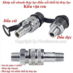 Hình ảnh Khớp nối nhanh thủy lực-Khớp kết nối các thiết bị thủy lực