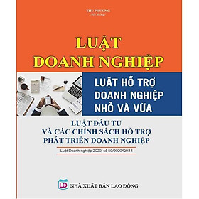 Ảnh bìa Luật Doanh Nghiệp, Luật Hỗ Trợ Doanh Nghiệp Nhỏ Và Vừa, Luật Đầu Tư Và Các Chính Sách Hỗ Trợ Phát Triển Doanh Nghiệp