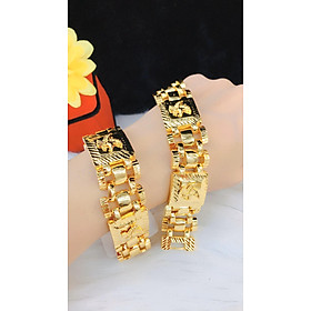 Lắc tay nạm mạ vàng chạm đại bàng