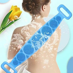Mua Dây chà lưng   cọ lưng 2 mặt gai silicone   dùng cho nam và nữ  chà chân tiện lợi tẩy tế bào chết   rất tiện lợi