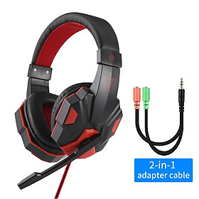 Chuyên Nghiệp Led Có Dây Game Thủ Tai Nghe Có Micro Cho PS4 PS5 Xbox Một Máy Tính Bass Stereo Máy Tính Chơi Game Quà Tặng - one