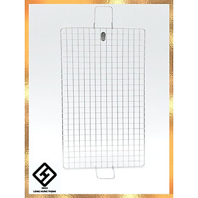 Mua Vỉ nướng 100% INOX không gỉ (đủ size) vỉ nướng 1 mặt nhỏ gọn  tiện dụng  đảm bảo vệ sinh an toàn thực phẩm  dùng được với bếp than  bếp gas  bếp hồng ngoại