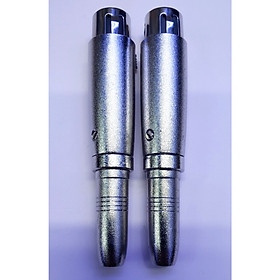 Đầu Chuyển jack XLR F Ra 6Ly F (1 cặp )