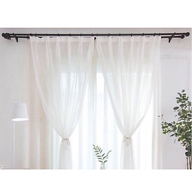 Mua Rèm voan trắng -  Rộng 1.3m x Cao 1.8m