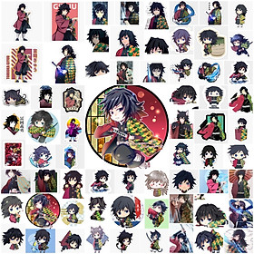 Set 30 Sticker Tomioka Giyuu-Kimetsu no Yaiba