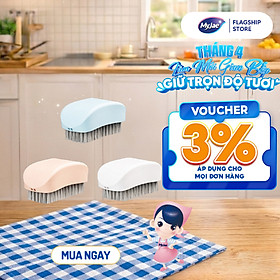 Bàn chải quần áo Ag+ Kháng khuẩn MyJae