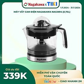 Mua Máy vắt cam điện Nagakawa NAG0814 (0.75 Lít) - Hàng Chính Hãng