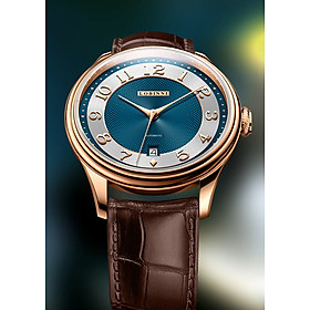 Đồng hồ nam chính hãng LOBINNI L9023-1 full box,hàng mới 100% ,kính sapphire chống nước,chống xước,dây da cao cấp,máy cơ ( Automatic),bảo hành 24 tháng