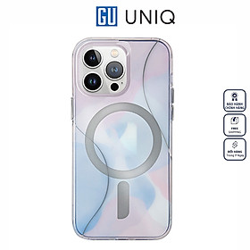 Ốp UNIQ Coehl Magnetic Charging Palette Dành Cho iPhone 15 Pro/ 15 Pro Max Màu Sắc Tinh Tế Và Các Điểm Nhấn Màu Bạc Hàng Chính Hãng