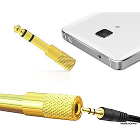 Mua Đầu Chuyển Đổi Âm Thanh Từ Cổng 3.5mm Sang Cổng 6.5mm