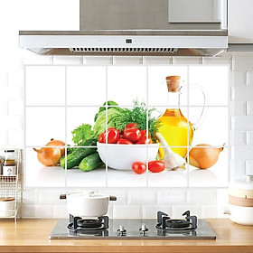 Mua Giấy dán bếp tráng nhôm cách nhiệt loại 45*75cm