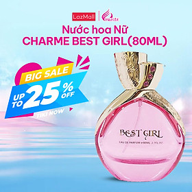 Nước Hoa Nữ Cao Cấp GOOD CHARME BEST GIRL 80ml Lưu Hương Lâu Quyến Rũ, Ngọt Ngào Chính Hãng