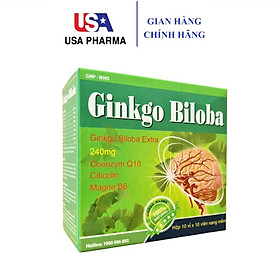 Hoạt huyết dưỡng não Ginkgo Biloba 240mg giúp bổ sung dưỡng chất cho não