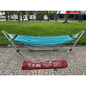 Mua Bộ võng xếp INOX An Bình ống fi32 tải trọng 200kg  kích thước chuẩn người lớn  võng lưới xuất khẩu đa dạng màu sắc