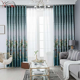 Mua Rèm che nắng rèm treo cửa hoa sen và cá nhiều size (2 màu)