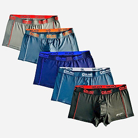Combo 5 Quần Lót Nam Đùi Boxer Thun Lạnh Lưng Nhỏ Menpro MP4 | Size M–3XL