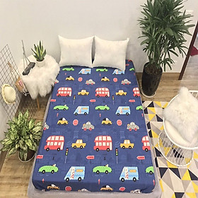 [ M8 x2M ] Ga chống thấm cotton - Drap chống thấm hiệu quả-Ga trải giường bằng vải cotton bảo vệ vỏ bọc bụi bao phủ nệm chống thấm