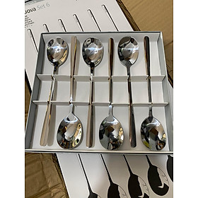 Mua Set 6 thìa ăn inox nouva đức có hộp đựng