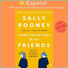 Sách - Conversations with Friends  from the internationally bestselling author by Sally Rooney UK edition, paperback