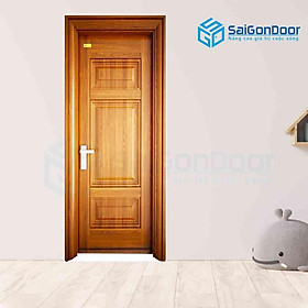 Mua 1M Cửa Thép Vân Gỗ SGD 1H3 Mẫu Hiện Đại  Thiết Kê Chắc Chắn