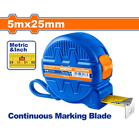 Mua THƯỚC KÉO THÉP NỀN VÀNG 5X25MM WMT4330 WADFOW - HÀNG CHÍNH HÃNG