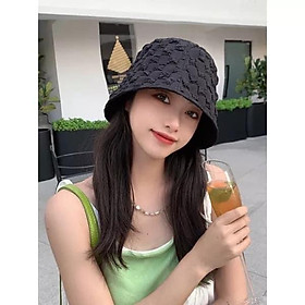 Nón nữ, Mũ Bucket vành tròn vải Xốp thời trang