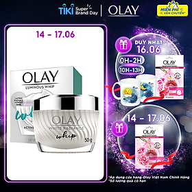 Kem Dưỡng Trắng Da Olay White Radiance Whip Active Moisturizer 50g