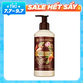 Sữa Dưỡng Thể Yves Rocher Argan Rose Petals Hammam Body Lotion (390ml)