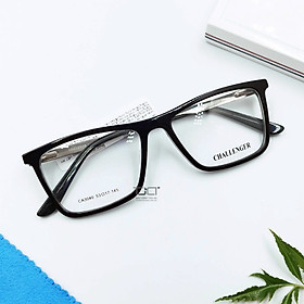 GỌNG KÍNH CẬN NAM, NỮ THỜI TRANG, PHOM VUÔNG, CHÍNH HÃNG CHALLENGER CA3040