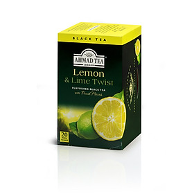 TRÀ AHMAD ANH QUỐC - CHANH (40g) - Lemon & Lime Twist - Hương thơm và công dụng chủ yếu đến từ vỏ Chanh