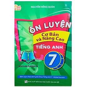 Sách - ôn luyện cơ bản và nâng cao tiếng anh 7 global success