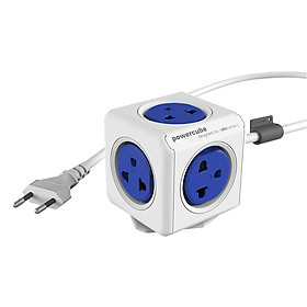 Ổ Cắm Điện Allocacoc PowerCube Extended 2 Sạc USB - Màu Ngẫu Nhiên (1.5m)