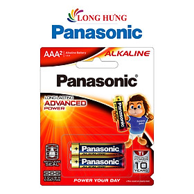 Vỉ Pin kiềm Panasonic Alkaline AAA LR03T (2 viên/4 viên/10 viên) - Hàng chính hãng