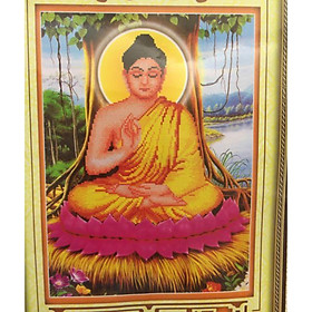 Mua Tranh thêu 3D Phật 8090