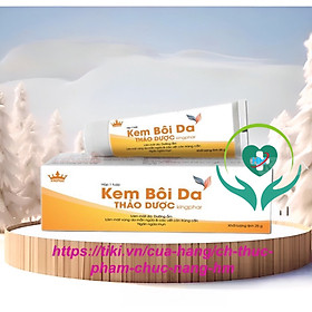 Kem bôi da Thảo dược Kingphar, tube 25g, dưỡng ẩm, ngừa mụn, giảm mẩn ngứa trên da