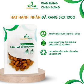 Hạt hạnh nhân đã rang Úc, Túi 500g (Roasted Almonds)