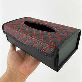 Hộp Đựng Giấy Ăn Xe Hơi - Hộp Đựng Khăn Giấy Trên Xe Ô Tô - Chất Lượng Cao