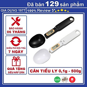 Mua Cân tiểu ly điện tử dạng thìa muỗng định lượng 0.1g đến 500g  cân tiểu li nhà bếp độ chính xác cực cao